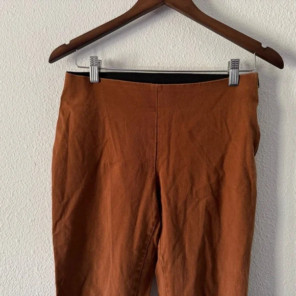 Ankle Pants Size 4 Rust Burnt Orange Slim Fit Pull On Workwear A New Day Casual - Picture 4 of 15